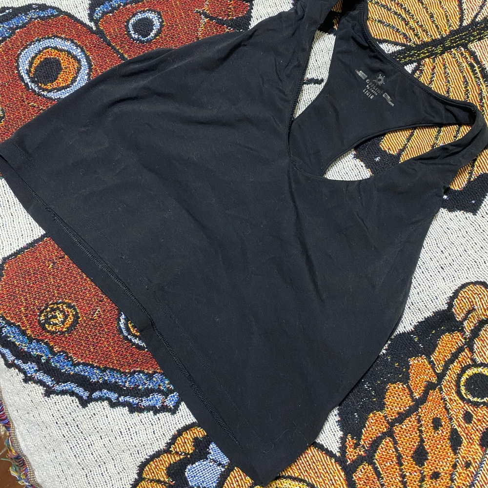 Aerie OFFLINE real me longline racer back sports bra